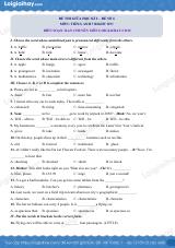 Đề thi giữa kì 2 Tiếng Anh 7 Right on! - Đề số 6